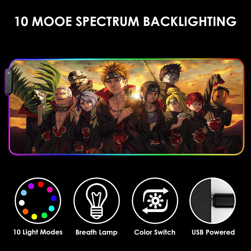 RGB mouse pad